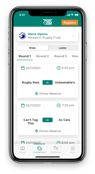 Tri Tag Rugby App